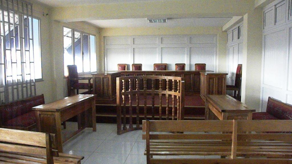 Salle d'audience du Pôle Anti-Corruption Antananarivo
