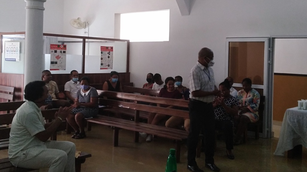 Formation des magistrats et greffiers du PAC Premier Degré de Mahajanga sur
le logiciel INFO-PAC  (Février 2022)